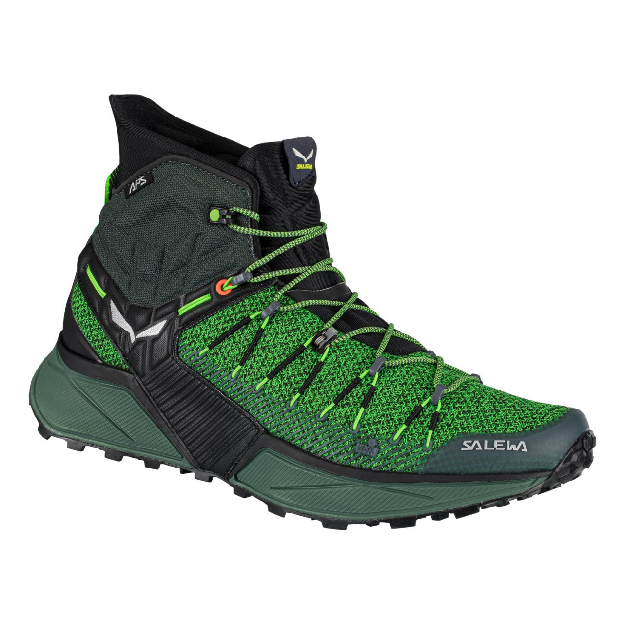 Tênis de caminhada Salewa Dropline Mid Homem Verdes 312XQTLBP